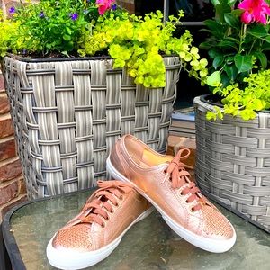 Michael Kors Sneaker Leather Rose Gold Like New